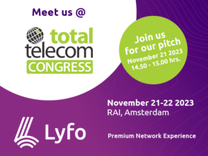 Meet us @ Total Telecom Congress